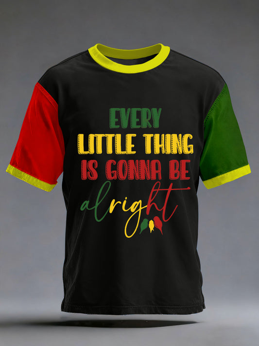 Unisex 'Every little thing is gonna be alright' T-shirt