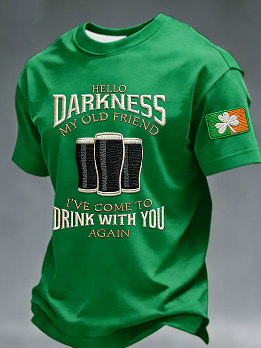 Men's Hello Darkness My Old Friend T-shirt