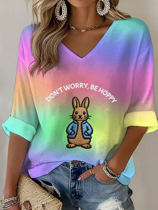 Women's Funny Easter Long Sleeve T-Shirt