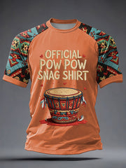Men's Gathering of Nations Pow Wow Indian Native Art Print short sleeve t-shirt