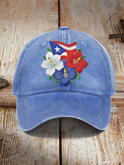 Unisex Puerto Rico Print Hat