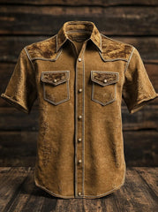 Men's Western Yoke Short Sleeve Shirt