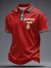 Men's Funny Cinco De Mayo Drinks Printed Casual Tops