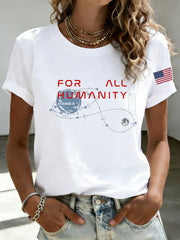Women's Artemis II 2026 Print Casual Tee