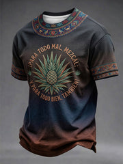 Men's Mezcal Print Casual T-Shirt