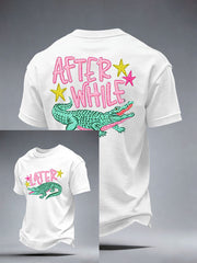 Men's Funny Crocodile T-Shirt