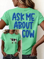 Women's Funny Cow T-Shirt