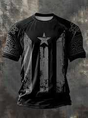 Men's Puerto Rican Taíno Cultural Print short sleeve t-shirt