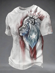 Men's Puerto Rico Print short sleeves t-shirt