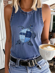 Women's Hawaiian Turtle Vest