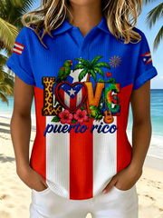 Women's Puerto Rico Print T-shirt