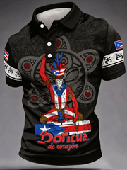 Men's Puerto Rico Printed polo shirt