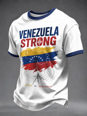 Men's VENEZUELA STRONG Printed T-shirt