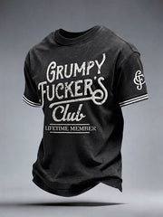 Men's Grumpy Fucker's Club T-shirt