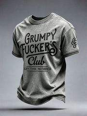 Men's Grumpy Fucker's Club T-shirt