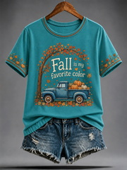 Women's Fall Is My Favorite Color short-sleeved T-shirt