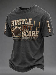 Men's Football Fans Gameday Print Casual Tee
