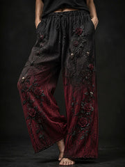 Women's Gothic Style Cotton Linen Pants