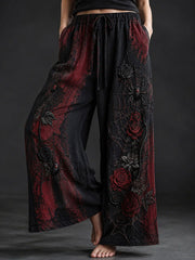 Women's Gothic Style Cotton Linen Pants