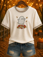 Women's Autumn Printed T-shirt