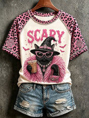 Women's scary cat T-shirts