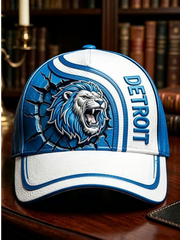 Unisex Rugby Fan Lions Printed Hat