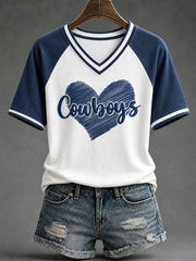 Women's Game Day Football Casual T-Shirt