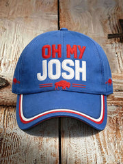 Unisex Football Lover Bulls BUF Art Printed Hat
