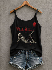 Women's Gothic Skull Tank Top