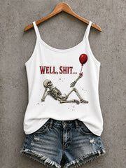 Women's Gothic Skull Tank Top
