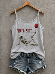 Women's Gothic Skull Tank Top