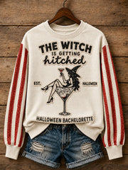 Women's The Witch Is Getting Hitched Regular Sweatshirt
