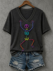 Women's Gothic Skull T-Shirt