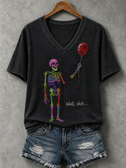 Women's Gothic Skull T-Shirt