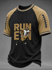 Men's Football Printed T-shirt