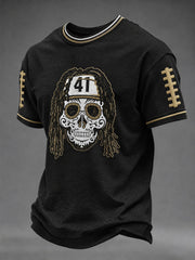 Men's Football Printed T-shirt