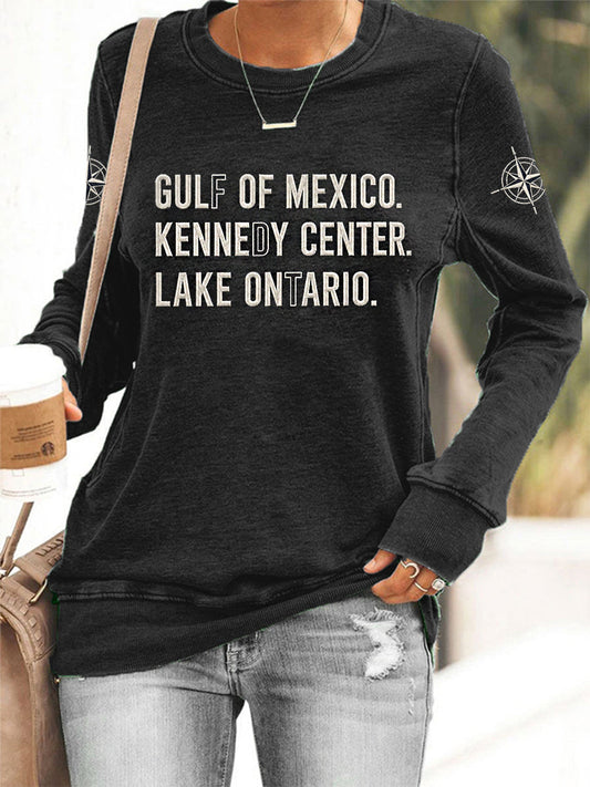 Women's Polyester Waisted Sweatshirt