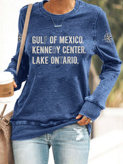 Women's Polyester Waisted Sweatshirt