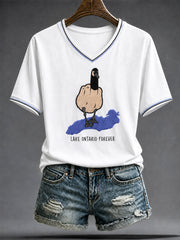 Women's Lake Ontario Always And Forever Short Sleeve T-shirt