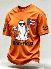 Men's Halloween in Puerto Rico Printed short sleeves t-shirt