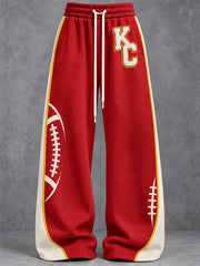 Women's Football Gameday Gift For Football Fans Casual Pants