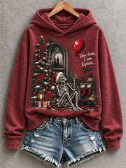 Women's Dear Santa I Can Explain Hoodie