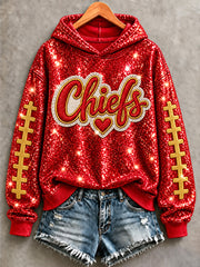 Women's Football Gameday Gift For Football Fans Sweatshirt
