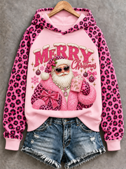 Women's Pink Christmas Hoodies