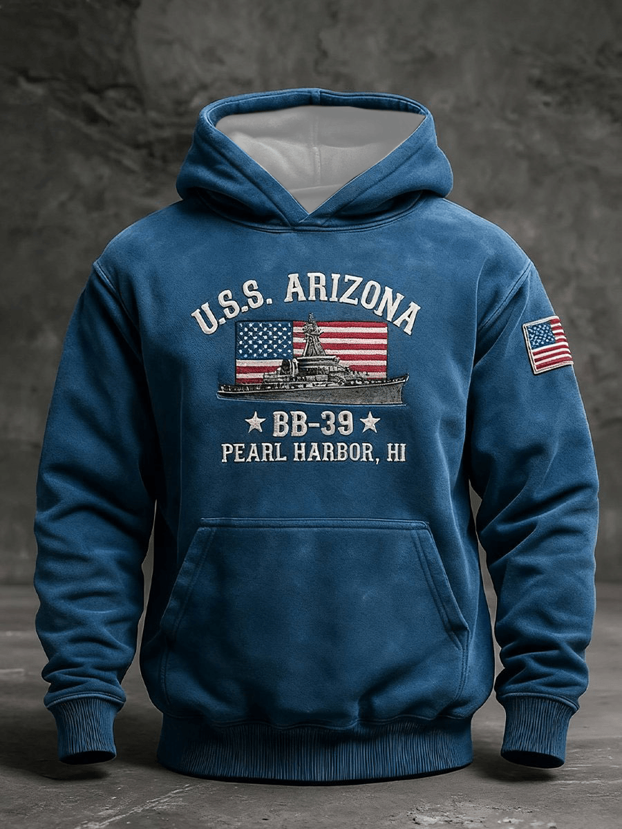 Men's Pearl Harbor Remembrance Day Standard Fit Hoodie