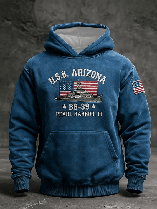 Men's Pearl Harbor Remembrance Day Standard Fit Hoodie
