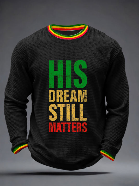 Men's MLK Day long-sleeve T-shirt