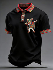 Men's Cinco de Mayo Printed Casual Shirt