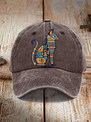 Egyptian Cat Vintage Unisex Hats