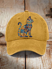 Egyptian Cat Vintage Unisex Hats